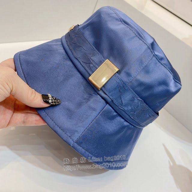 Dior新品女士帽子 迪奧緞面高級優雅漁夫帽遮陽帽  mm1603